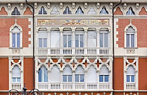 Art Noveau Palace in Trieste photo