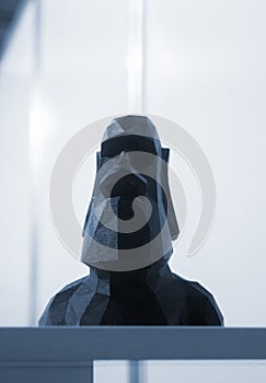 Art object printed on 3D printer. Model printed on 3D printer. 3D printed object