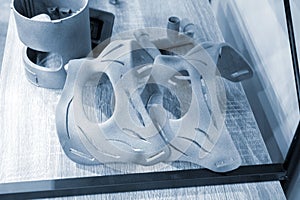 Art objects prototype models printed 3D printer from polyamide powder