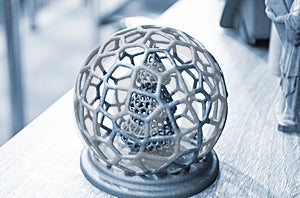 Art objects prototype models printed 3D printer from polyamide powder