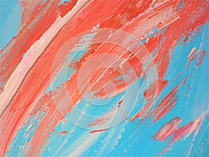 The Art Of The Paint Brush, Swishes & Swirls - Red & Blue Collection