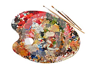 Art palette with img