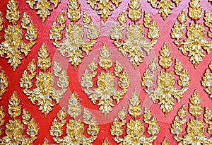 Art pattern of Temple wall