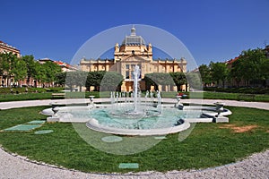 Art Pavilion, Umjetnicki Paviljon in Zagreb, Croatia, Balkans photo