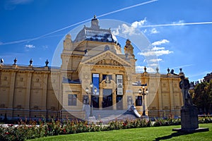 The Art Pavilion in Zagreb Lower Town - Croatia photo
