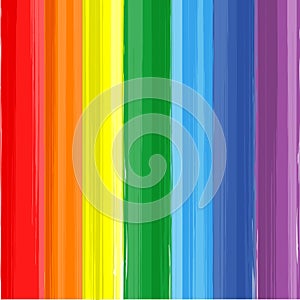 Art rainbow color paint splash vector background