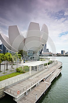 Art Science Museum as seen on in Singapore