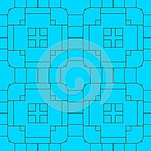 Seamless pattern of abstract background