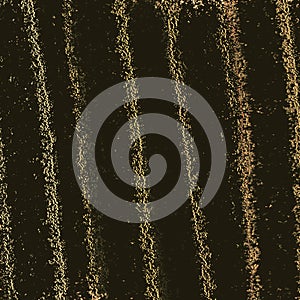 Art sheet background for creative looks. Abstract paper texture. Grungy stripes on black background.