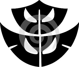 shield. web icon simple illustration