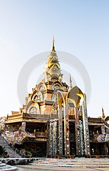 Art of temple in phetchaboon province north thailand