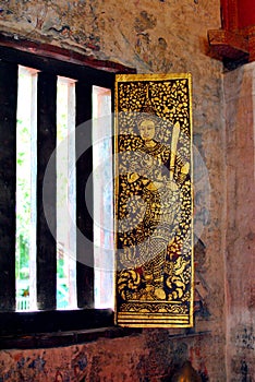 Art Thailand on the window