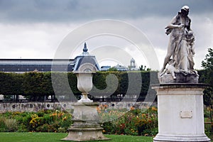 Art in Tuileries garden,Paris,France.