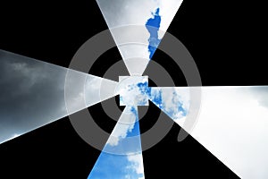 An art work at Berlin Wall Memorial