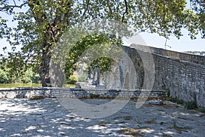 Arta bridge over Arachthos river, Epirus, Greece
