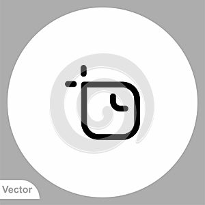 Artboard vector icon sign symbol