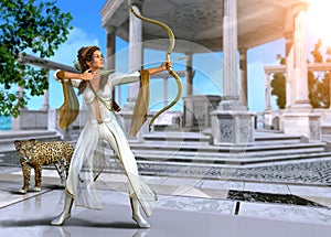 Artemis Greek Warrior Goddess of the Hunt