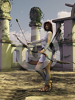 Artemis the huntress