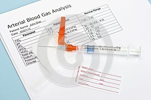 Arterial Blood Gas Syringe