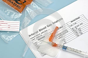 Arterial Blood Gas Syringe