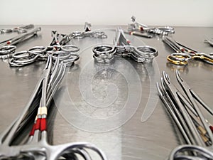 Artery Curved Forceps And Spencerwell Forceps