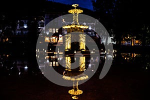 The artesia fountain in the Dimitrie Ghica park photo