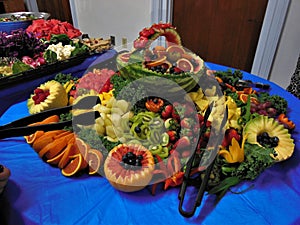 Artful Fruit Platter