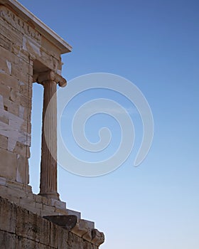 Arthens Greece, the temple of Athena