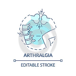 Arthralgia concept icon photo
