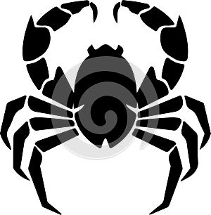 arthropod Black Silhouette Generative Ai