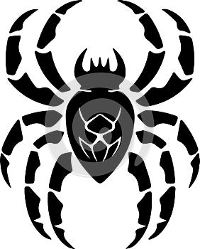 arthropod Black Silhouette Generative Ai