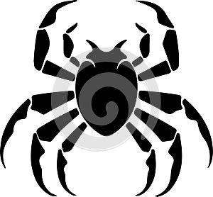 arthropod Black Silhouette Generative Ai