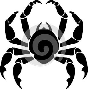 arthropod Black Silhouette Generative Ai