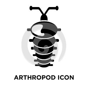 Arthropod icon vector isolated on white background, logo concept