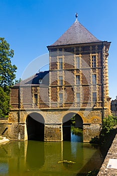 Arthur Rimbaud Museum on banks of Meuse river, Charleville-Mezieres