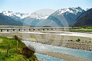 Arthur's Pass bridge, New Zealand