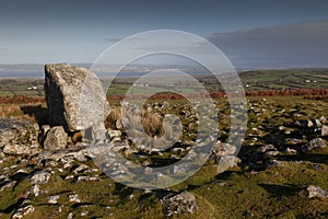 Arthur`s stone burial tomb