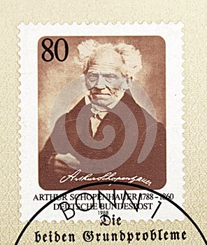 Arthur Schopenhauer Stamp