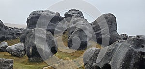 Arthurs pass Castle rock views over the pass and of the scenic New Zealand