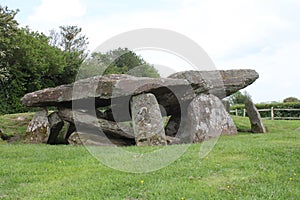 Arthurs Stone Neolithic chambered tomb Herefordshire England