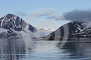 Artic landscape reflex
