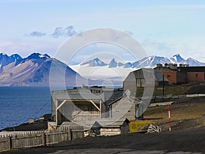 Artic rural housing landscape