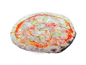 Artichoke Pizza isolated