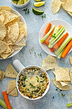 Artichoke spinach dip