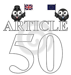 Article 50 UK exit from the European Union