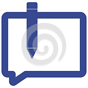 Article Isolated Vector icon which can easily modify or edit