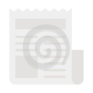 Article, journal Vector icon which can easily modify