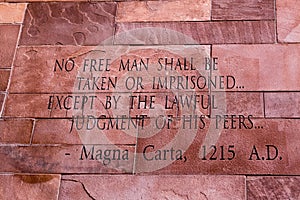 Article of Magna Carta text.Black Lives Matter photo