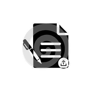 article submission upload icon