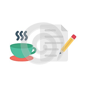 Article writing, content, writing, article fully editable vector icons
